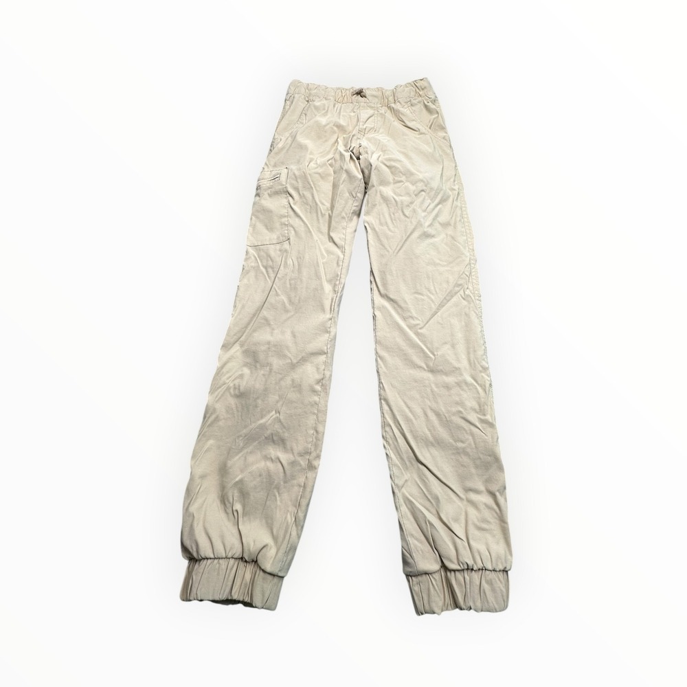 Weatherproof Joggers Boys L 14/16‎ Tan Fleece Lined Cargo Utility Pants